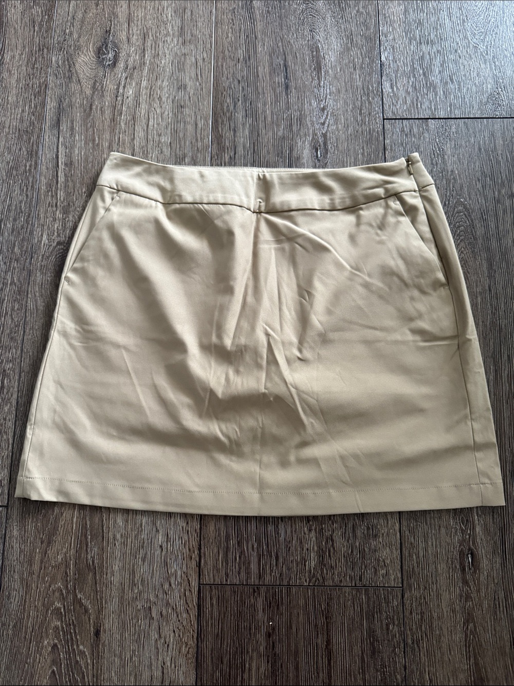 Nike Beige Golf dri-fit skort